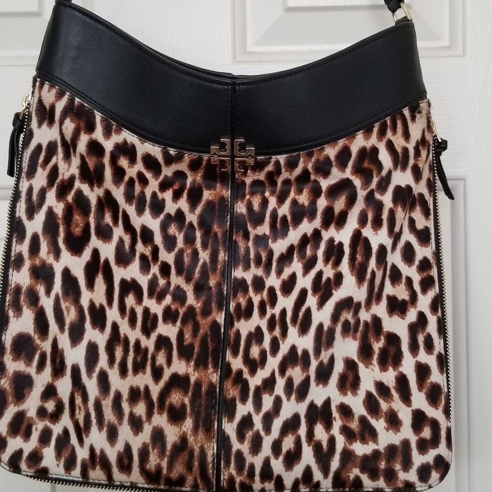 Tory Burch Ivy Calf Hair Hobo Bag